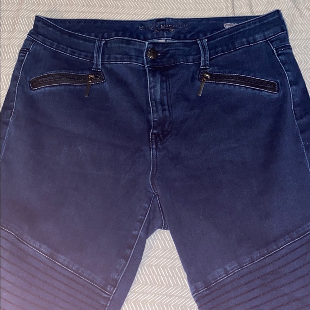 Melissa McCarthy Dark Wash Skinny Jeans